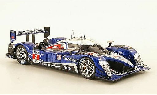 Peugeot 908 2010 1/43 Spark HDI-FAP No.2 Play Station 1000 Km Zhuhai ILMC diecast model cars