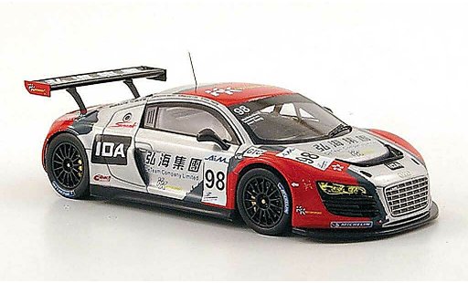 Audi R8 lms 1/43 Spark No.98 KK Performance ILMC 1000km Zhuhai 2010 diecast model cars