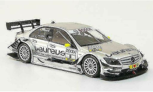 Mercedes Classe C DTM 1/43 Minichamps 09 No.8 Team Laureus AMG Saison 2010 diecast model cars