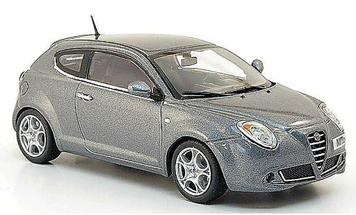 Alfa Romeo Mito berline 1/43 Minichamps grey 2009 diecast model cars