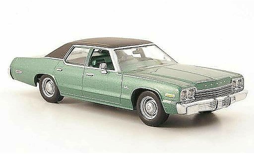 Dodge Monaco 1974 1/43 Minichamps green/black diecast model cars