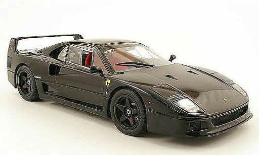 Ferrari F40 Lightweight 1/18 Kyosho light weight black diecast model cars
