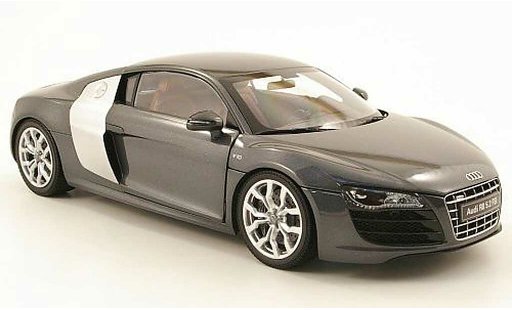 Audi R8 4.2 fsi 1/18 Kyosho 5.2 quattro grey/grey allise diecast model cars