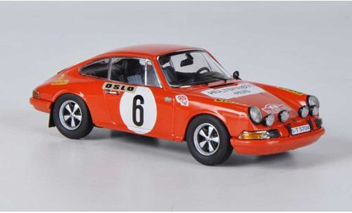 Porsche 911 S 1/43 Schuco S No.6 Waldegaard/Helmer Rally Monte Carlo 1970 diecast model cars