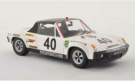 Porsche 914/6 Base 1/43 Schuco 6 No.40 Sonauto 24h Le Mans 1970 G.Chasseuil/C.Ballot Lena diecast model cars