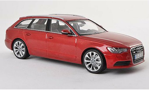 Audi A6 avant 1/43 Schuco (C7) red diecast model cars