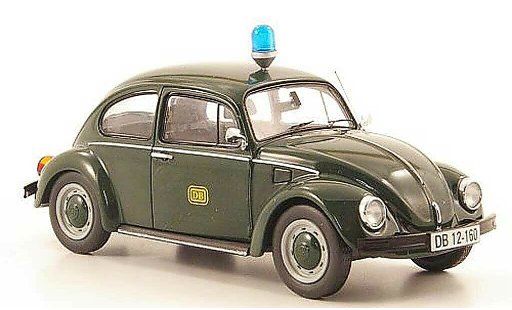 Volkswagen Kafer Base 1/43 Schuco DB Bahnpolice diecast model cars