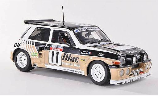Renault 5 Turbo 1/18 Solido Maxi No.11 Diac Tour de Corse 198 diecast model cars