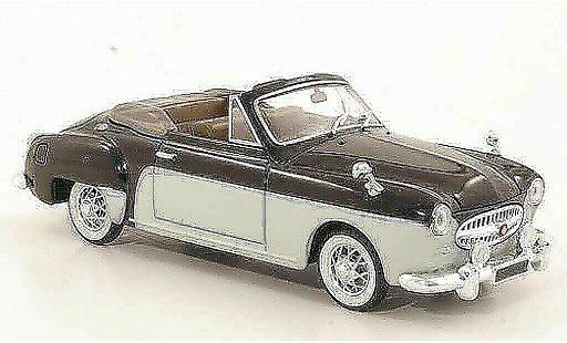 Renault Fregate Cabriolet 1/43 Solido Convertible black/white 1956 diecast model cars
