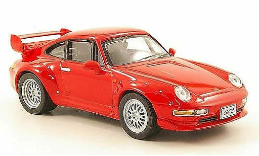 Porsche 911 GT2 1/43 Solido red 1996 diecast model cars