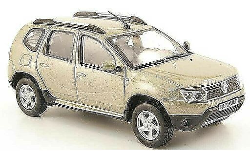 Dacia Duster SUV 1/43 Solido beige 2010 diecast model cars
