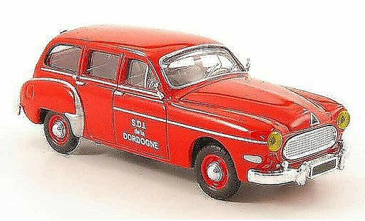 Renault Fregate Domaine 1/43 Solido pompier 1956 diecast model cars