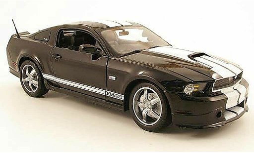 Shelby GT 350 2011 1/18 Shelby Collectibles black/white diecast model cars