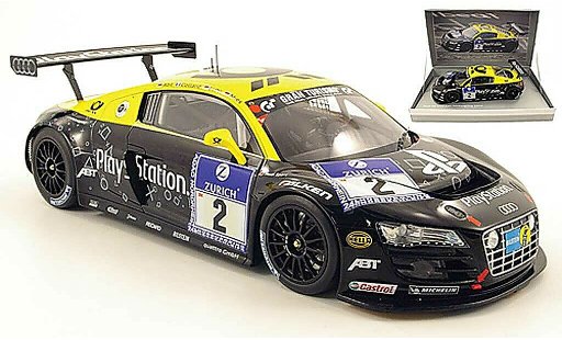 Audi R8 lms 1/18 Spark no.2 playstation 24h nurburgring 2010 abt / collard / luhr / mies diecast model cars