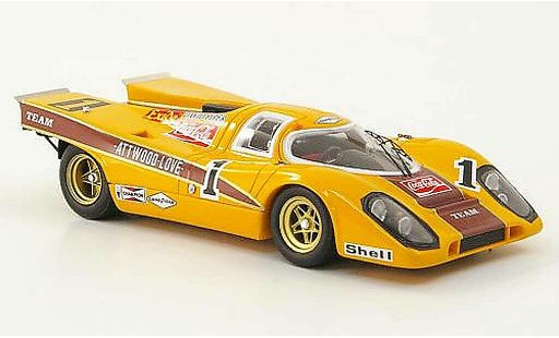 Porsche 917 1970 1/43 TrueScale Miniatures No.1 Team Guston/Coca-Cola 9h Kyalami diecast model cars