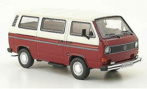 Volkswagen T3 A 1/43 Premium ClassiXXs Bus L red/creme diecast model cars