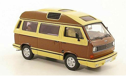 Volkswagen T3 A 1/43 Premium ClassiXXs Dehler-Profi brown/beige diecast model cars