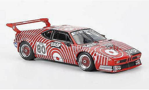 Bmw M1 1980 1/43 Minichamps No.80 Team GS Sport BASF H.J.piece Serie diecast model cars