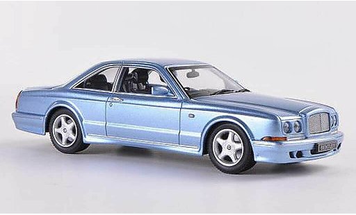 Bentley Continental T 1/43 Minichamps blue RHD 1996 diecast model cars