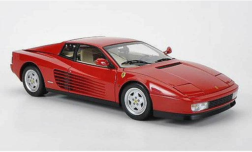Ferrari Testarossa Coupe 1/18 Kyosho red 1989 diecast model cars