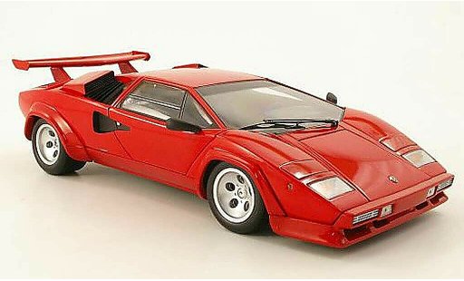 Lamborghini Countach LP 500 1/18 Kyosho s red diecast model cars