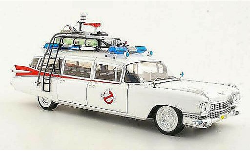 Cadillac Ghostbusters ambulance 1/18 Hot Wheels Elite Ecto 1 - 1959 diecast model cars