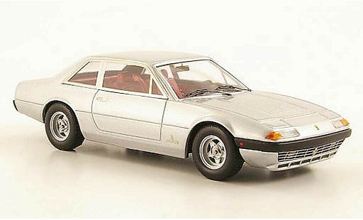 Ferrari 365 GT4 2+2 1/43 Hot Wheels Elite grey (Elite) diecast model cars