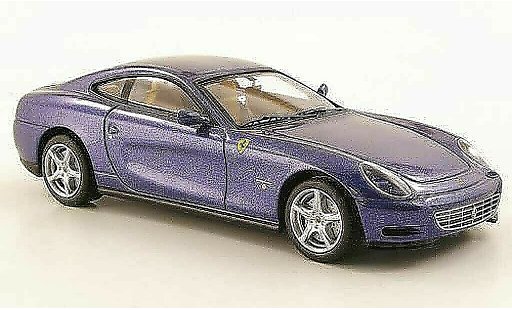 Ferrari 612 Scaglietti 1/43 Hot Wheels Elite blue (Elite) diecast model cars