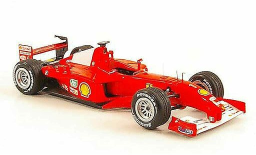 Ferrari F1 F2001 1/43 Hot Wheels Elite No.1 M.Schumacher GP Ungarn (Elite) diecast model cars