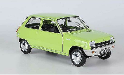 Renault 5 Base 1/18 Norev green 1972 diecast model cars