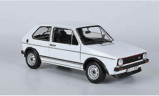 Volkswagen Golf GTI 1/18 Norev white 1977 diecast model cars