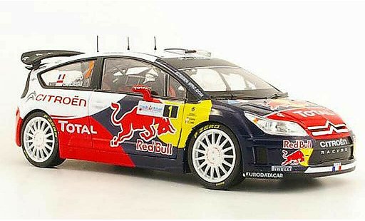 Citroen C4 WRC 2010 1/18 Norev No.1 Total / Red Bull S.Loeb / D.Elena Rally d'Alsace diecast model cars