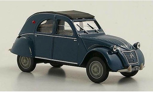 Citroen 2CV Berline 1/43 Norev AZLP blue 1960 diecast model cars