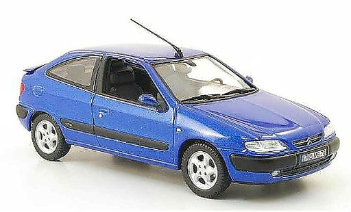 Citroen Xsara VTS 1/43 Norev blue 3-portes 1997 diecast model cars