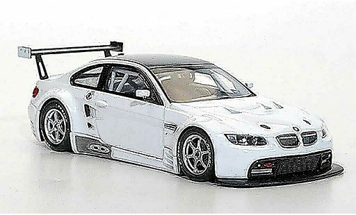 Bmw M3 gt2 1/43 Minichamps E92 white 2009 diecast model cars