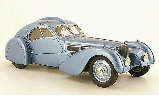 Bugatti 57 Atlantic 1/18 Neo SC grey metallisee blue 1932 diecast model cars