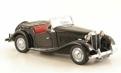 MG TD MkII 1/43 Neo black 1950 diecast model cars