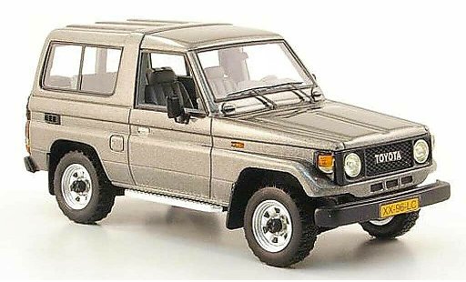 Toyota Land Cruiser 70 1/43 Neo LJ grey 1986 diecast model cars