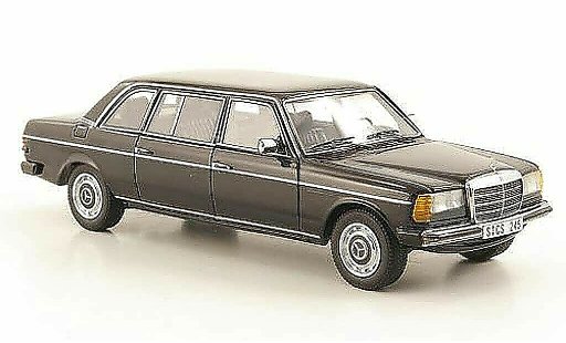 Mercedes 240 Coupe 1/43 Neo D Lang (V123) black W123-Langversion 1978 diecast model cars