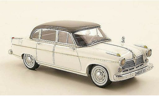 Borgward Hansa 2400 pullman 1/43 Neo white/grey 1955 diecast model cars