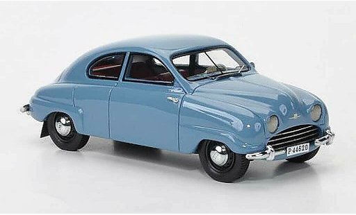 Saab 92B Base 1/43 Neo grey-blue 1952 diecast model cars