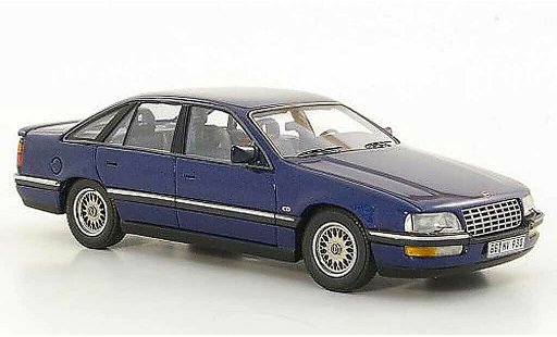 Opel Senator B 1/43 Neo 3.0i 24V blue 1990 diecast model cars