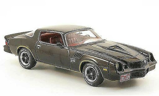 Chevrolet Camaro Z28 1/43 Neo Z 28 black with golden stripes 1978 diecast model cars