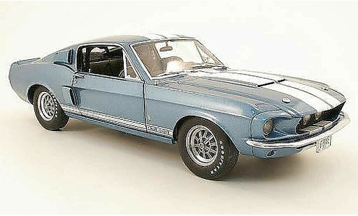Shelby GT 500 1967 1/18 GMP blue/white diecast model cars