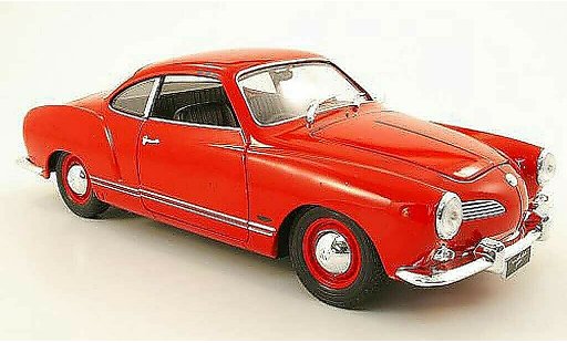 Volkswagen Karmann Ghia Coupe 1/18 Welly ghia red diecast model cars