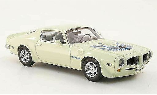 Pontiac Trans Am 1972 1/43 Neo Firebird white diecast model cars