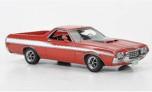 Ford Ranchero GT 1/43 Neo red/black/white 1972 diecast model cars