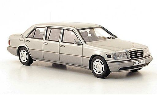 Mercedes 250 Base 1/43 Neo E Die(V124) grey W124-Langversion lim. Auf. 300 1990 diecast model cars
