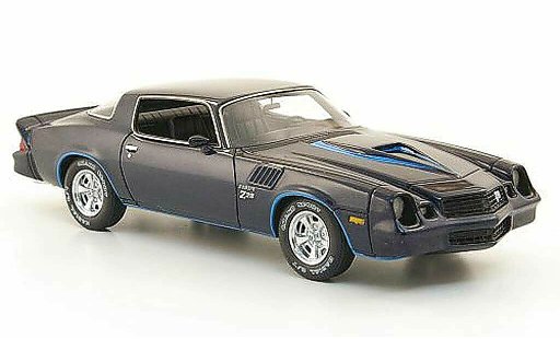 Chevrolet Camaro Z28 1/43 American Excellence blue avec bluen stripes lim. Aufl. 500 1978 diecast model cars