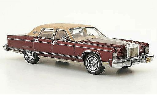 Lincoln Continental 1977 1/43 American Excellence red/brown lim. Aufl. 500 diecast model cars